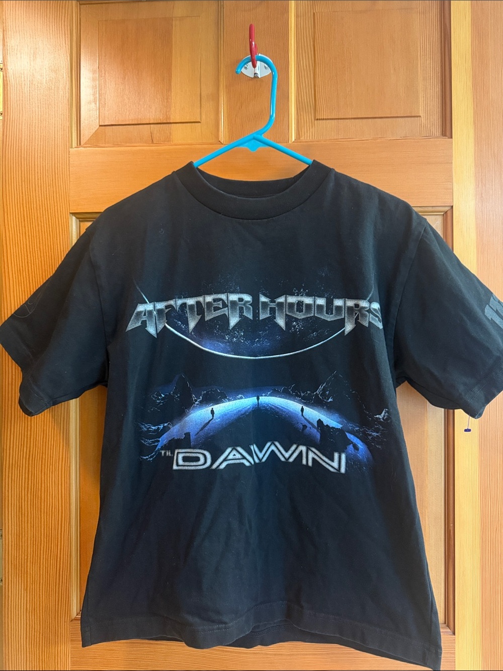 The Weekend Stadium After Hours 'Dawn' Graphic Black Tee AHTD